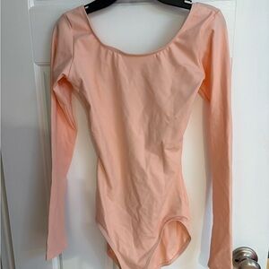 Capezio womens pink Long Sleeve Leotard